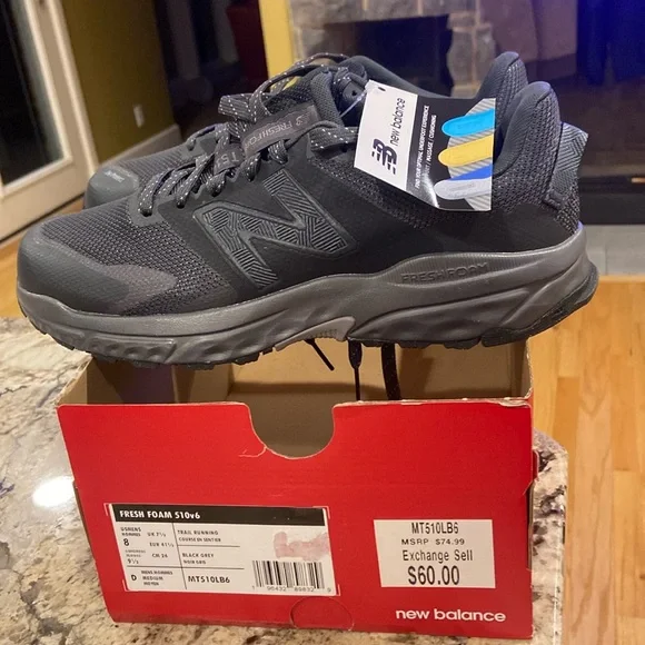 New Balance Shoes Nwt New Balance V6m Mens Trail Timing